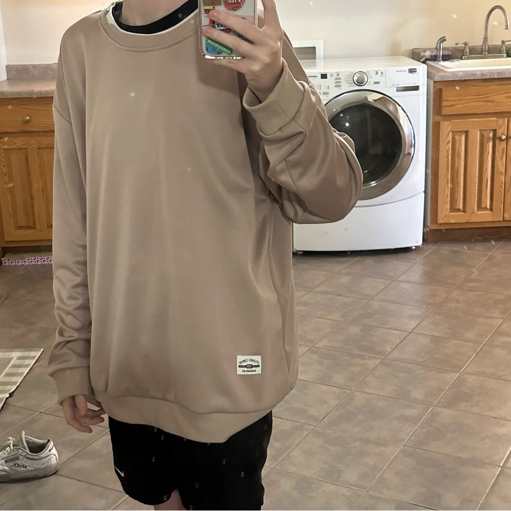 cute pinkish long sleeve streetwear styled shirt